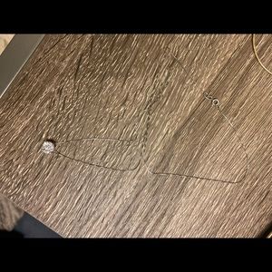 Small diamond necklace